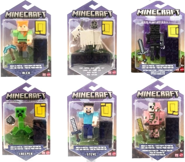 Minecraft – alap, mozgatható figura