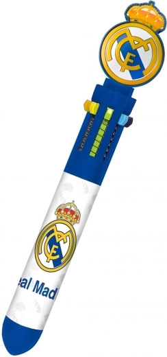 Real Madrid többszínű toll 3D topperrel – 1 darab