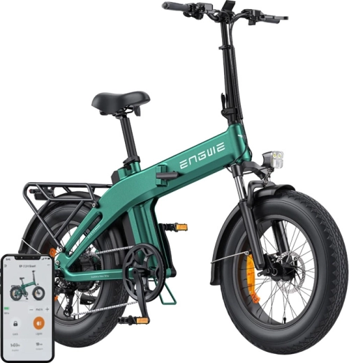 Engwe EP-2 3.0 Boost összecsukható elektromos kerékpár 250 W 20" zöld