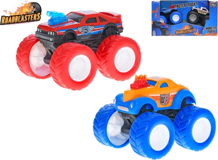 Roadblasters lendkerekes monster truck készlet, 8 cm