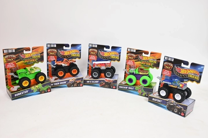 Hot Wheels monster truck – strapabíró kisautó nagy kerekekkel (JMK92)