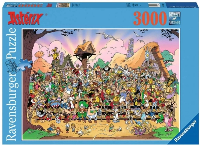 Ravensburger puzzle Asterix és Obelix: Családi fotó 3000 darab