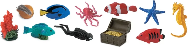 Safari Ltd. miniatűr figura készlet – korallzátony