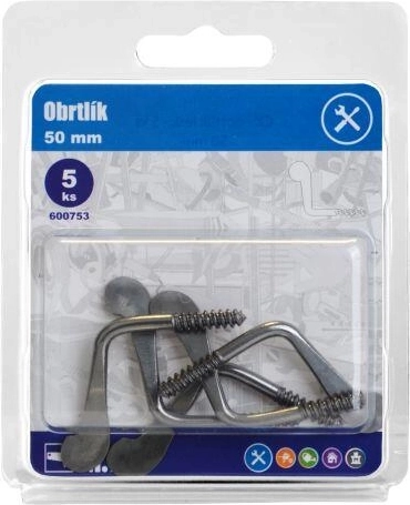 Forgózár 50 mm fényes (5 db)