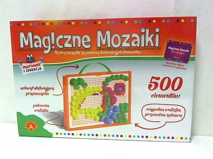 Varázslatos mozaikok – kreatív és fejlesztő készlet