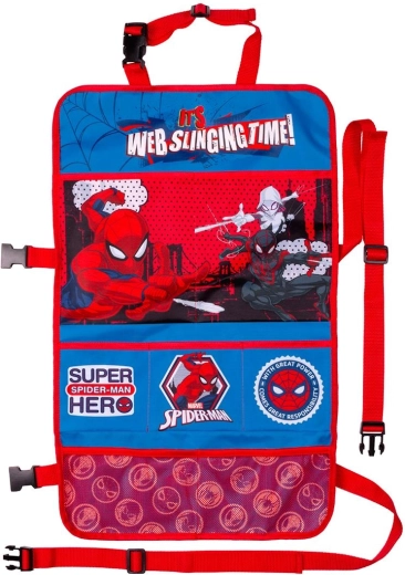 Spider-Man Seven ülésre rögzíthető autós tároló - 1 db