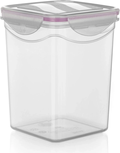 Hermetikus, négyzet alakú LARA doboz 1,8 l