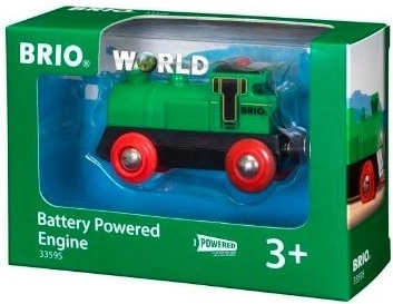 Brio elemes zöld mozdony