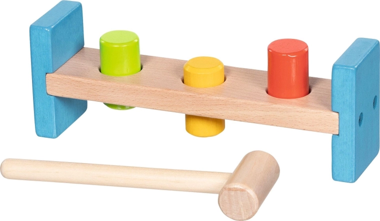 Goki fa kalapálós pad kalapáccsal és 3 peckkel