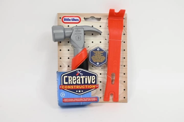 Little Tikes Creative Construction gyerek szerszámkészlet kalapáccsal és satuval