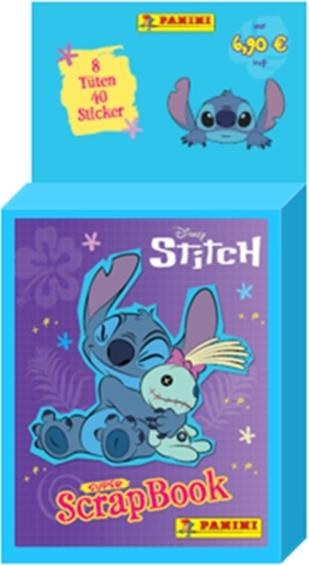 Disney Stitch szuper scrapbook matrica kollekció (eco blister)