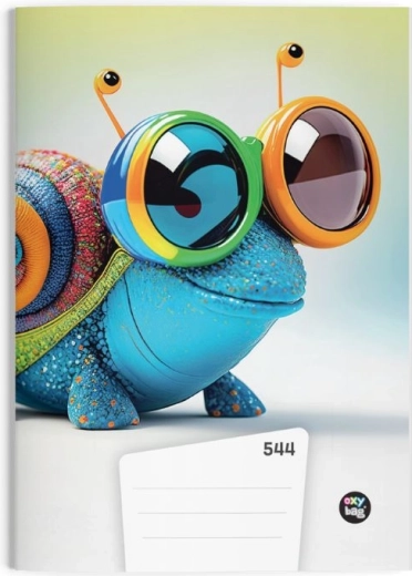 A5-ös vonalas füzet 40 lap Csiga