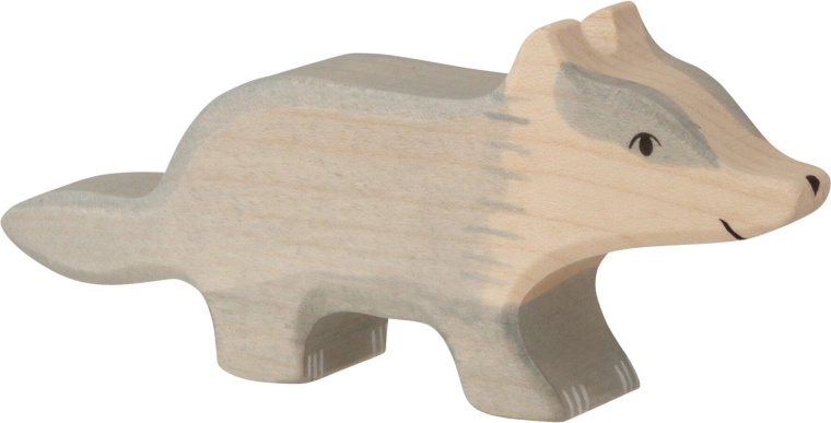 Holztiger borz