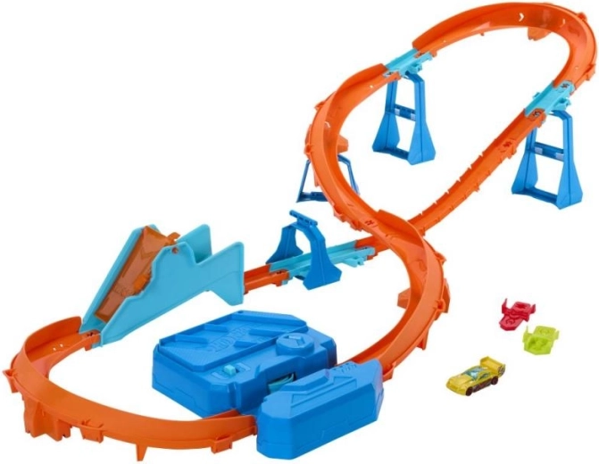 Hot Wheels Track Creator felturbózott készlet boosterrel