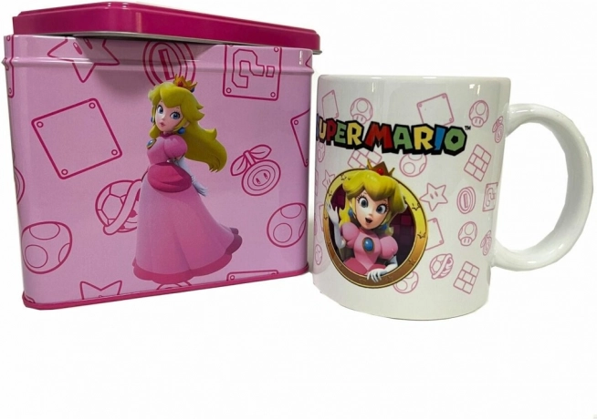 SUPER MARIO Peach bögre és persely