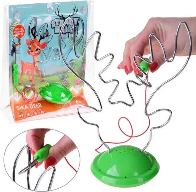 Elektromos ütközési labirintus ügyességi játék