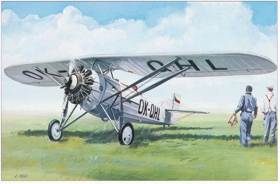 Morane Saulnier MS 230 repülőgépmodell