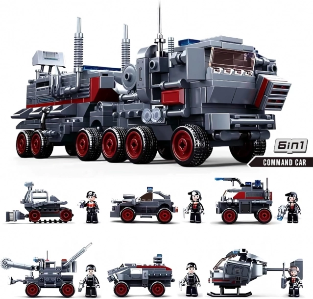 Sluban Space War parancsnoki jármű – az építőkészlet önálló része