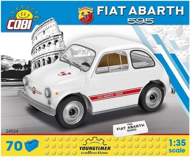 COBI 1965 FIAT ABARTH 595 1:35 építőkészlet