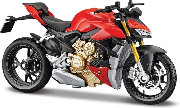 Maisto Ducati Super Naked V4 S motorkerékpár 1:18