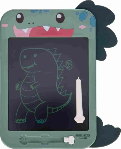 FreeON Free2Play mágneses rajztábla dinoszaurusz - 1 db