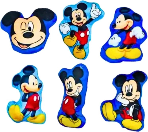 Plüss párnácska Mickey Mouse 15 cm (assort) - 1 db