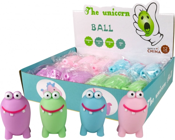 Stresszoldó szörnylabda fénnyel