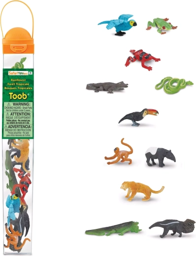 Safari Ltd. Toobs tuba – Élet az esőerdőben