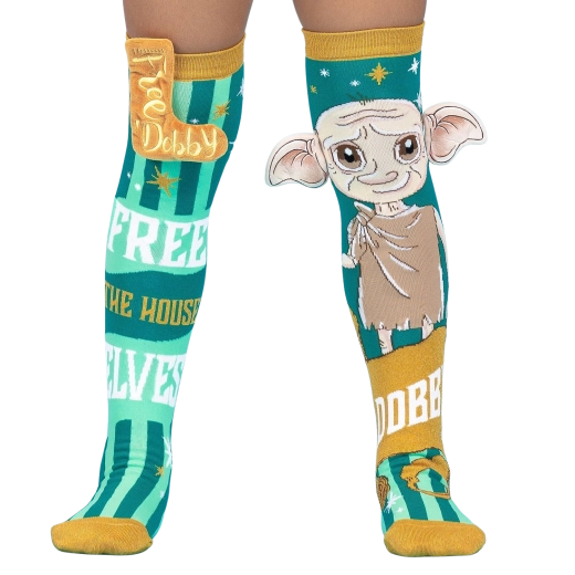 Őrült térdzokni Harry Potter Dobby