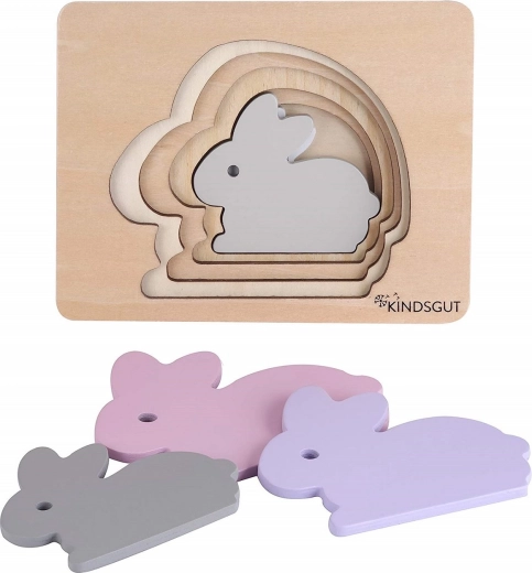 KindsGut fa berakós nyuszi puzzle