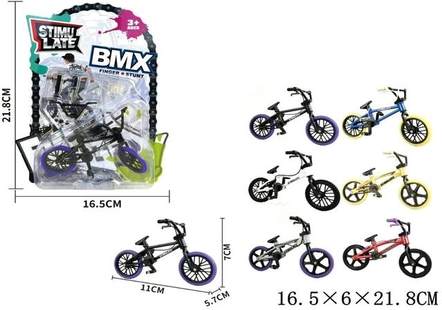 Gazelo mini BMX ujjbicikli - 1 darab