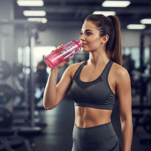 Sport műanyag palack Training Time 550 ml - 1 db