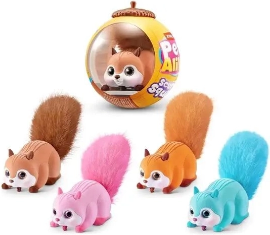 ZURU Pets Alive interaktív mókus meglepetésdióban – 1 darab