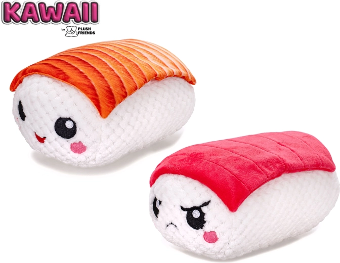 Kawaii sushi nigiri plüssfigura Plush Friends, 25 cm – 1 db