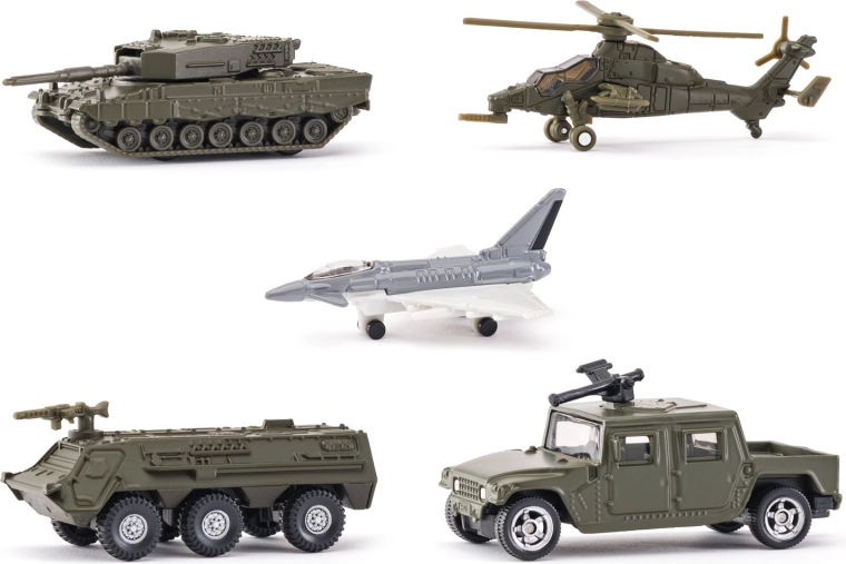 Siku Military – 5 darabos katonai járműkészlet