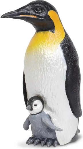 Safari Ltd. császárpingvin kölykével – 1 db