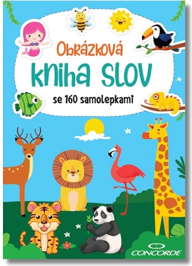CONCORDE képes szavas könyv matricákkal