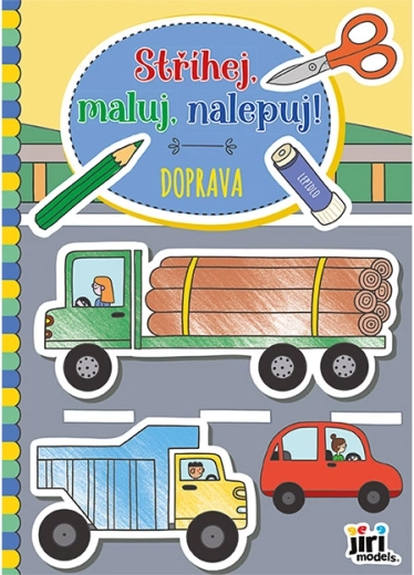 Vágj, színezz, ragassz! Közlekedés