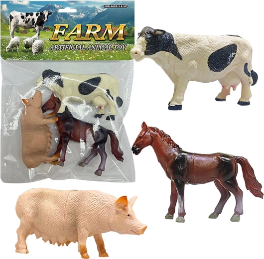 Farmállat figurakészlet (3 db)