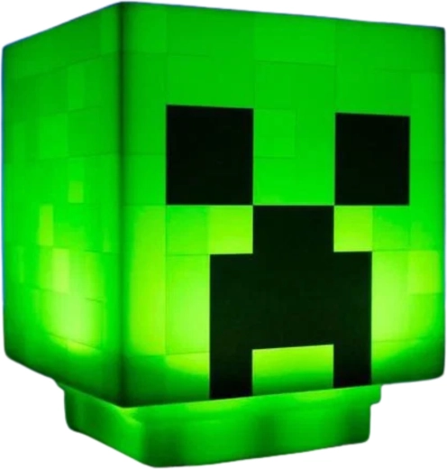 Minecraft Creeper gyermeklámpa hanggal