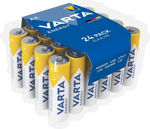 Alkáli ceruzaelemek AA LR6 24 db Varta