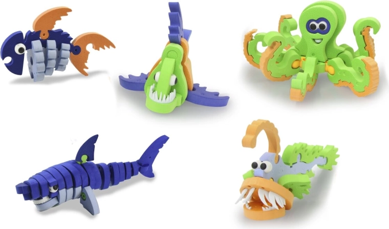 Jamara 3D puha összerakható puzzle Sea World (tengeri világ) - 1 db