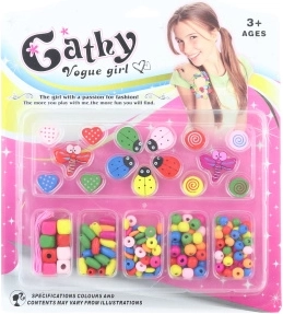 Fa gyöngyök gyerekeknek karkötők készítéséhez