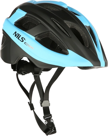 NILS Extreme MTV35J kerékpáros sisak kék – M (53–55 cm)