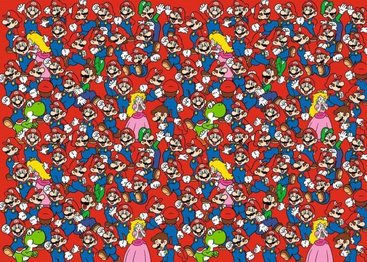 Ravensburger puzzle Super Mario 1000 darabos