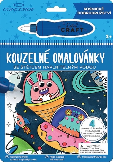 Varázslatos színező Concorde – űrkaland