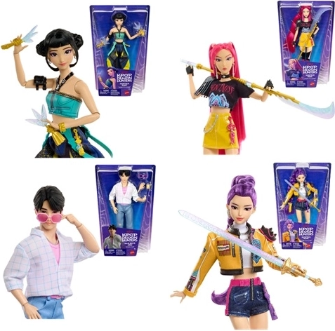 Mattel K-pop Demon Hunters divatbaba, assort - 1 darab