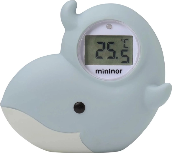 Mininor fürdőkád hőmérő bálna