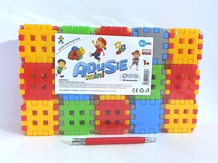 Adusie mini építőkockák 90 db
