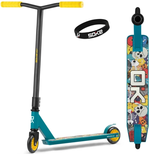 Soke Go! freestyle roller, sárga-kék